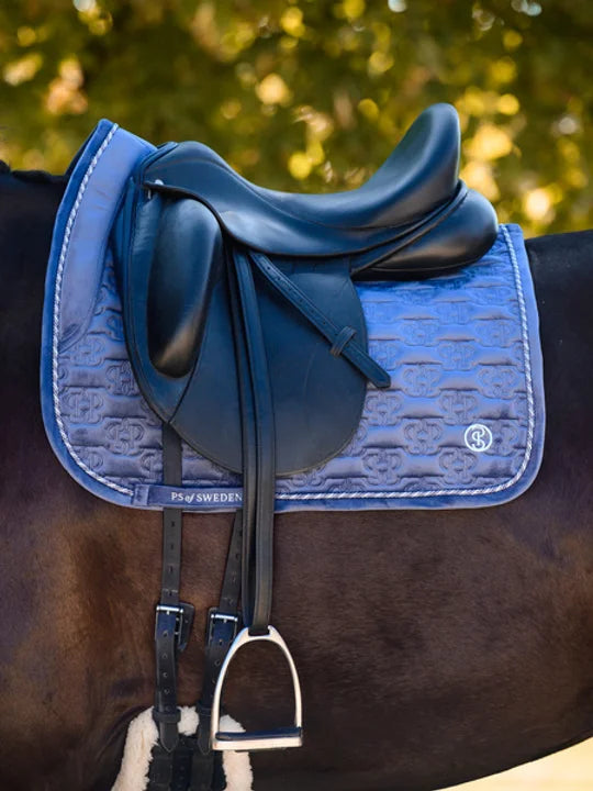 Dressage 'Velours' - Bleu gris