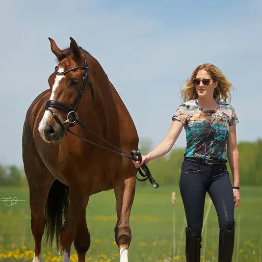 'Rider's Feeling' short sleeves
