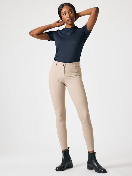 Manches courtes 'Courtney' en mesh - Marine
