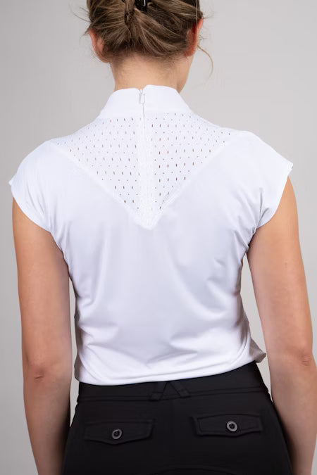 Chemise sans manche 'Dahlia' - Blanche