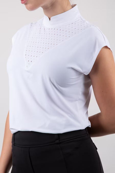 Chemise sans manche 'Dahlia' - Blanche