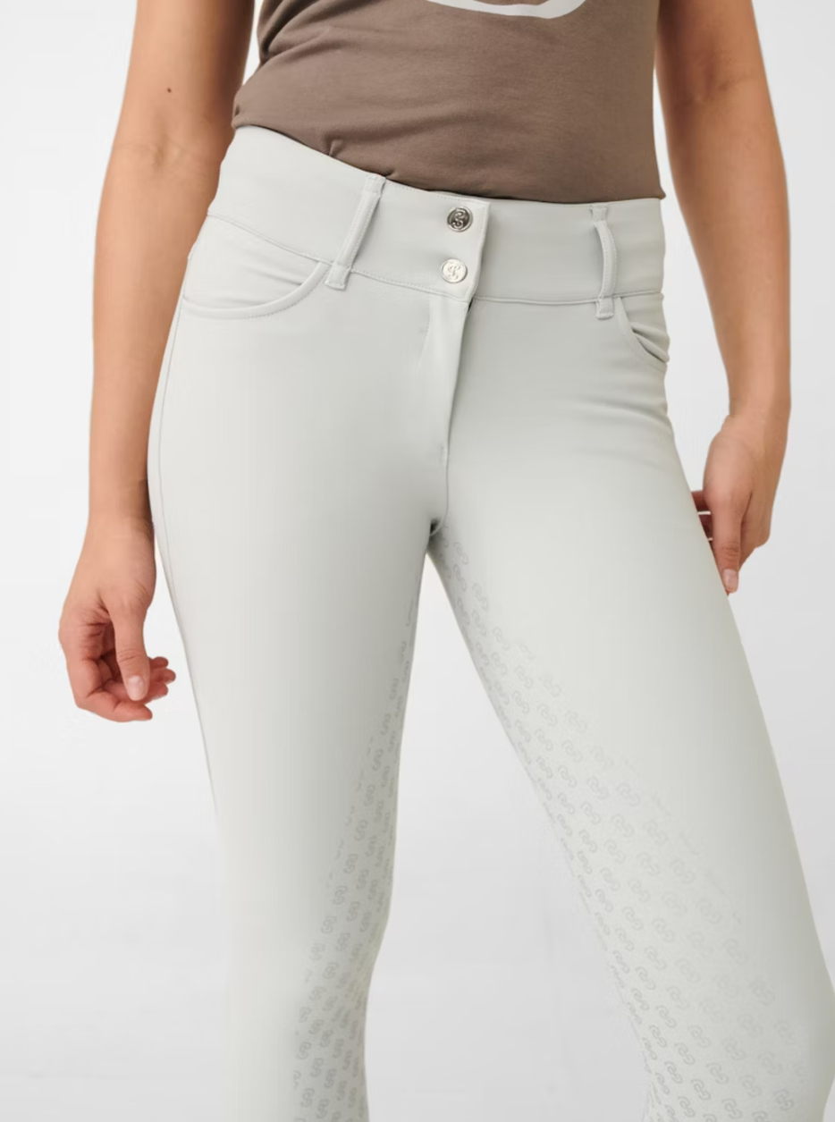 Pantalon 'Martina' - Gris perle