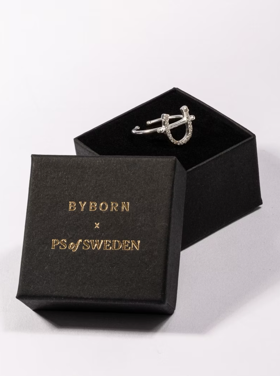 Bague 'Fer à cheval' - Argent
