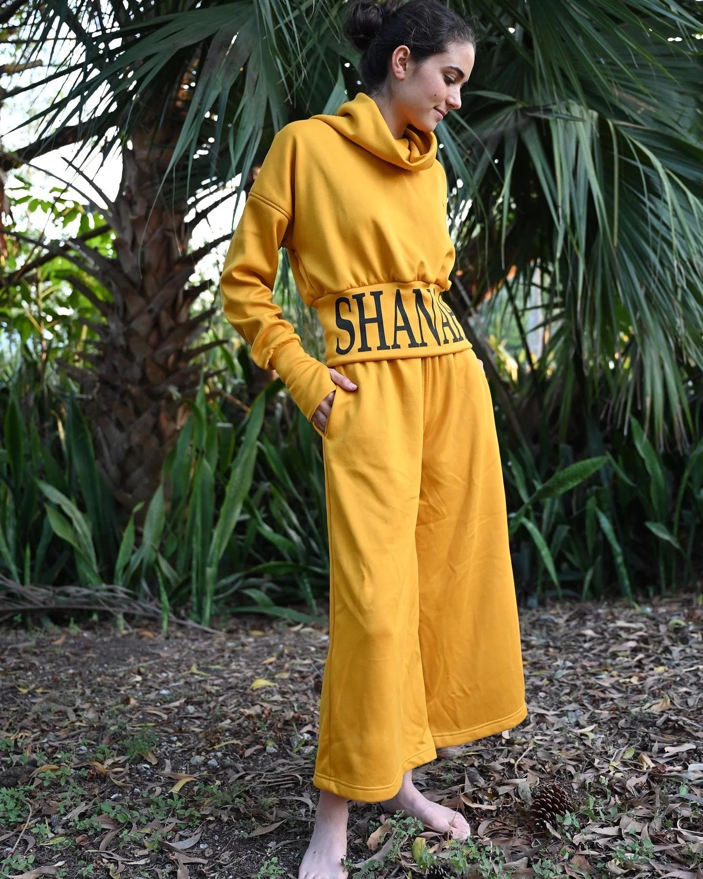 Pantalon 'Chill Ride' - Jaune