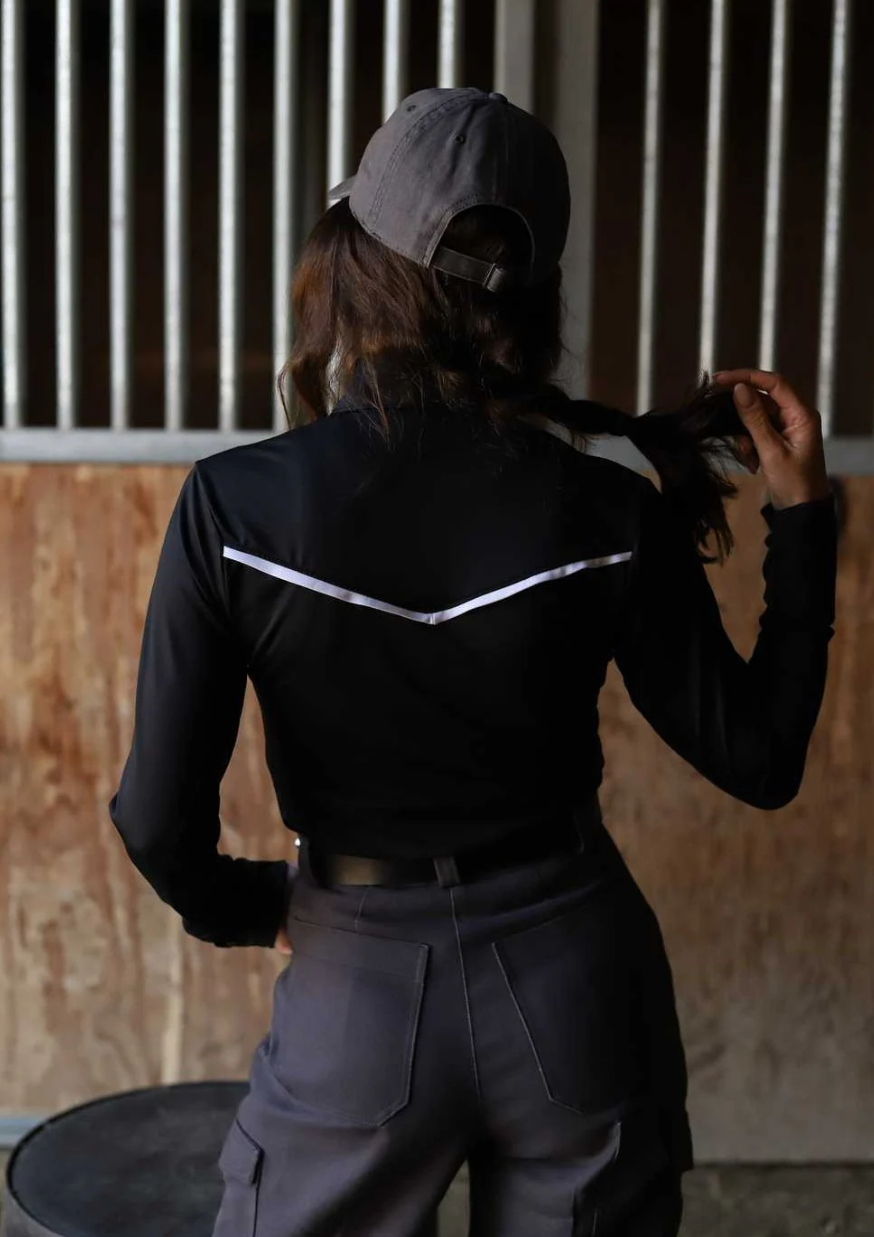 Chemise Western Colt Performance - Noire