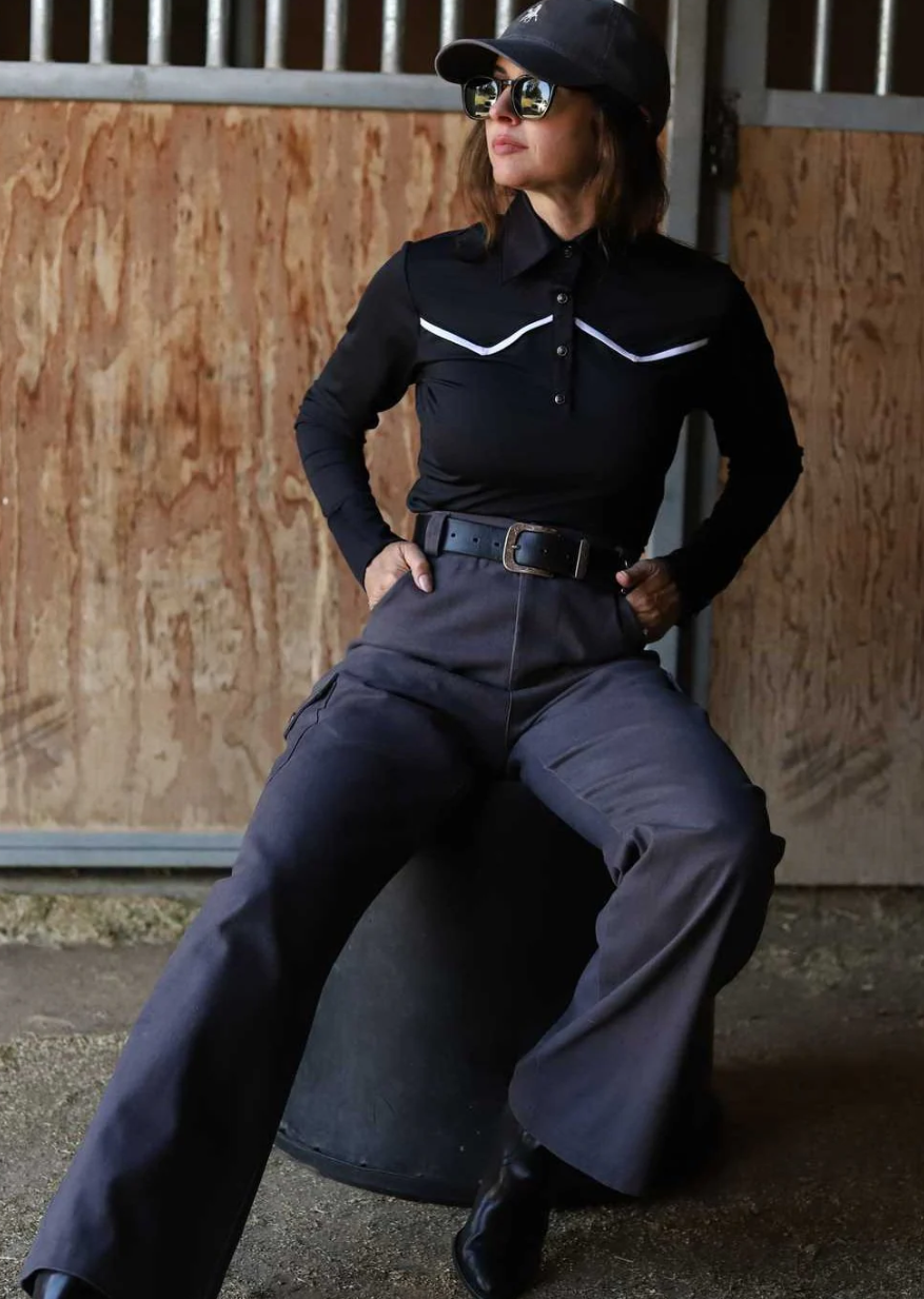 Chemise Western Colt Performance - Noire