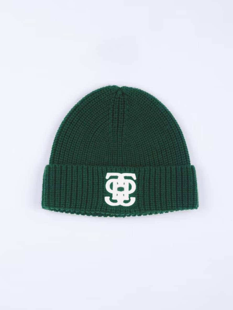 'Lou' Beanie - Forest Green
