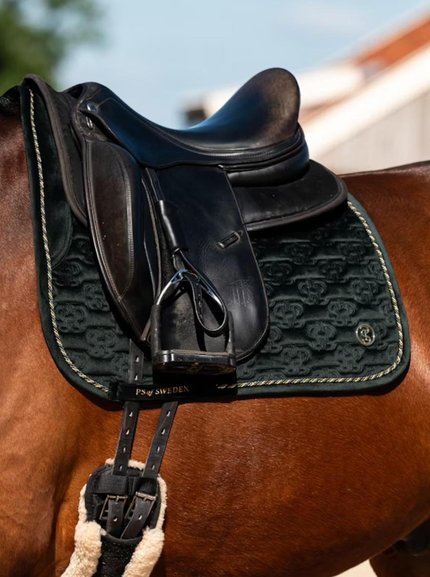Dressage 'Velours' - Vert minuit