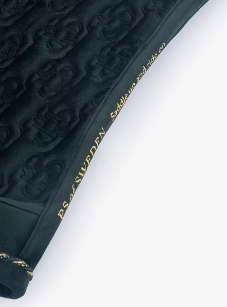 Dressage 'Velours' - Vert minuit
