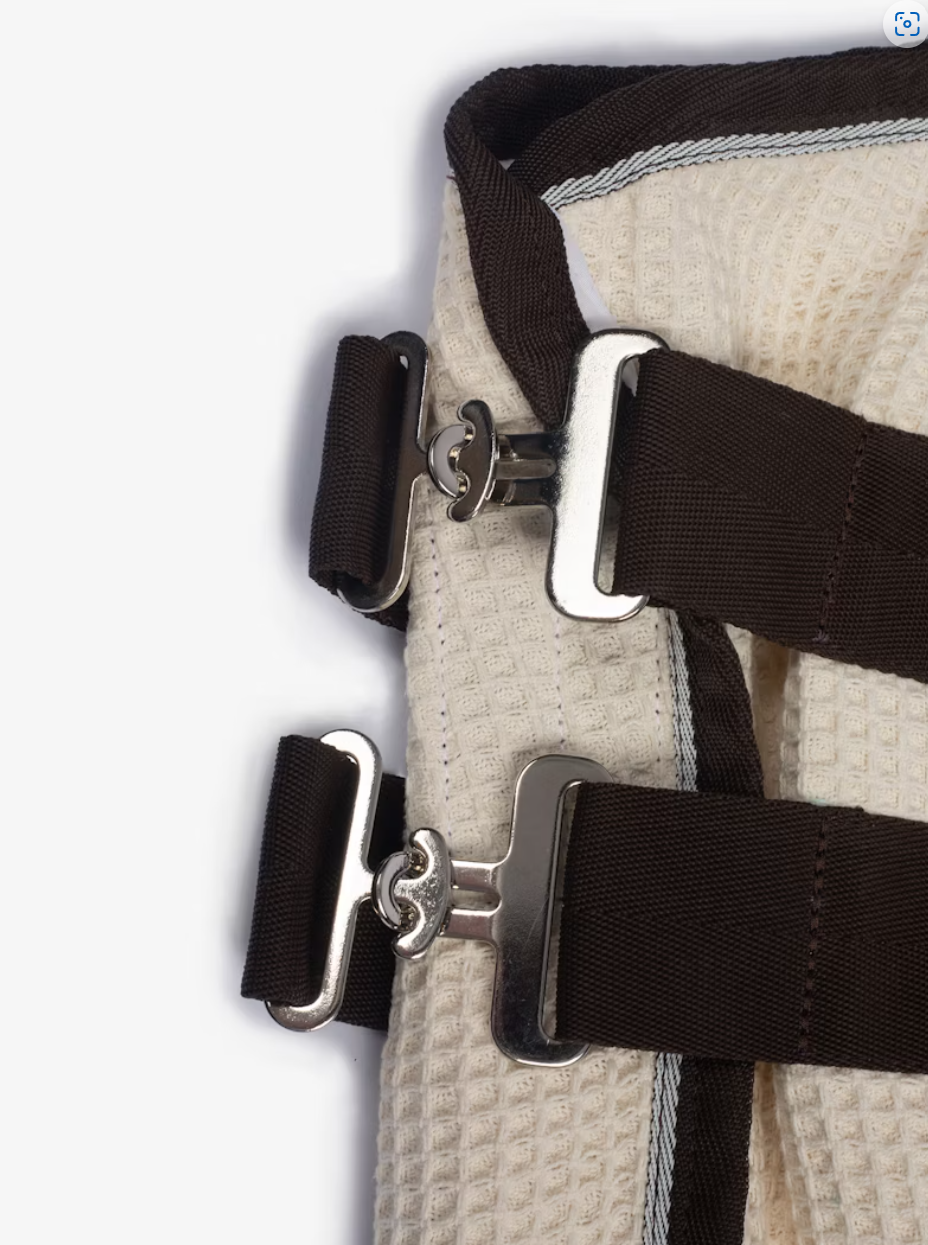 Couverture 'Waffle' - Ivoire