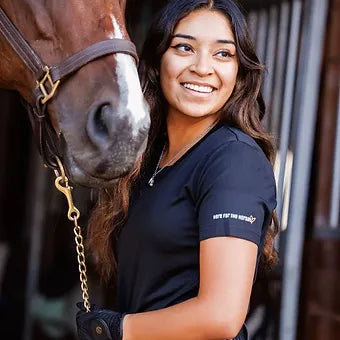 Short sleeve ''Here for the Horses''