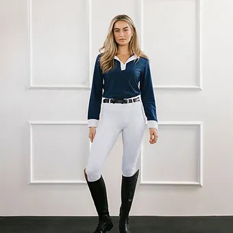 Long sleeve 'Airflow' - Navy