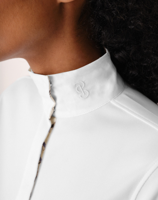 Manche longue ' Heather' - Blanc