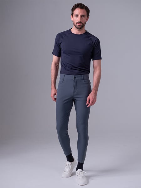 Manches courtes 'Benjamin' - Marine