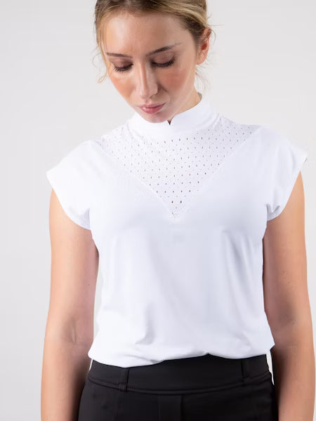 Chemise sans manche 'Dahlia' - Blanche