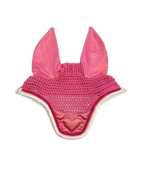 Bonnet ''Heart'' - Rose vif