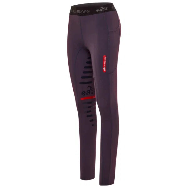 Regging taille haute - Aubergine