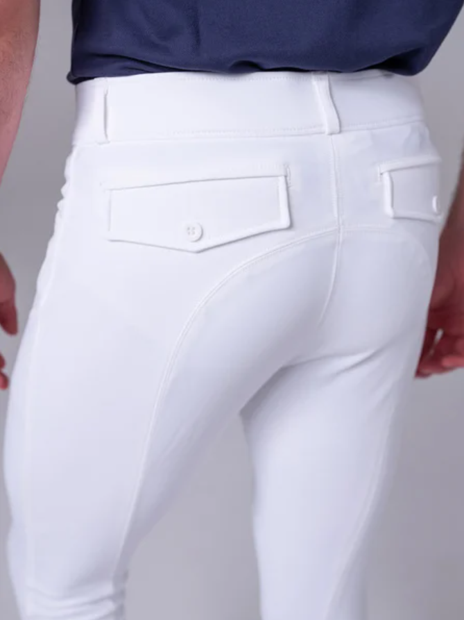 'Brady' Breeches - White