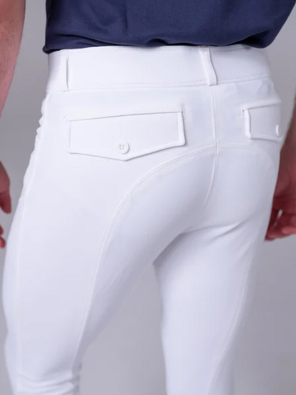 'Brady' Breeches - White