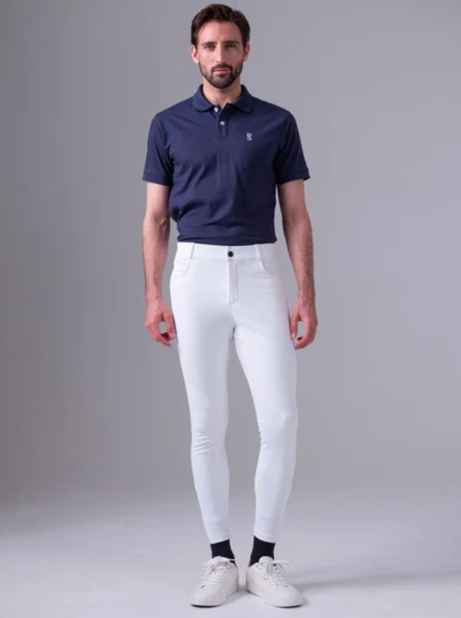 'Brady' Breeches - White