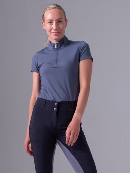 'Everly' Short Sleeve - Mist Blue