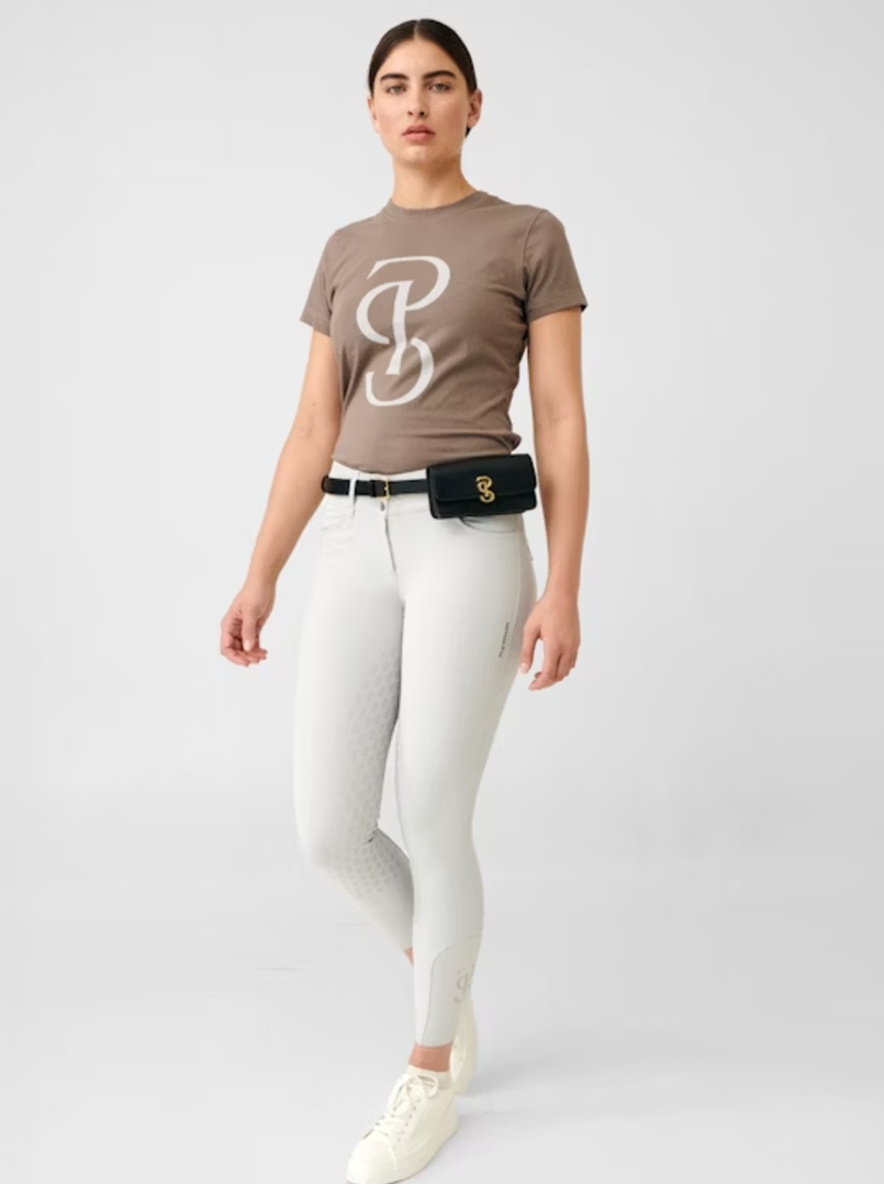 'Martina' Breeches - Pearl gray