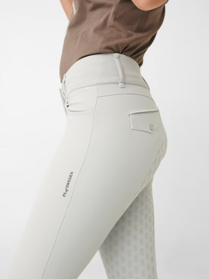 'Martina' Breeches - Pearl gray