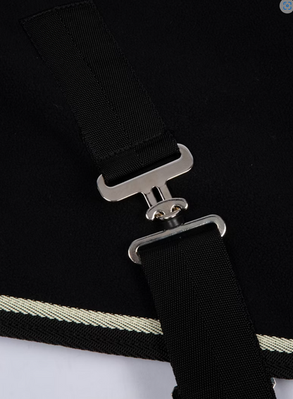 'Premium' Fleece Blanket - Black