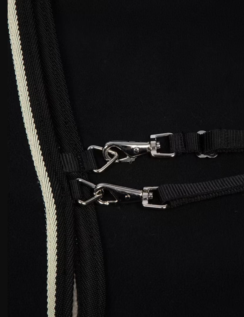'Premium' Fleece Blanket - Black