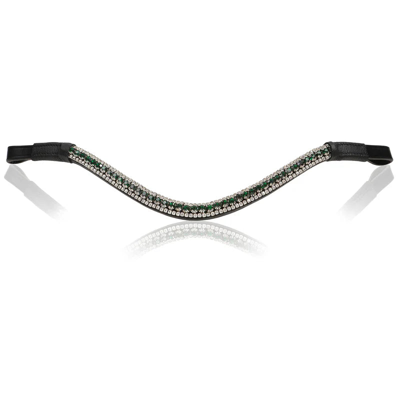 Browband - Emerald