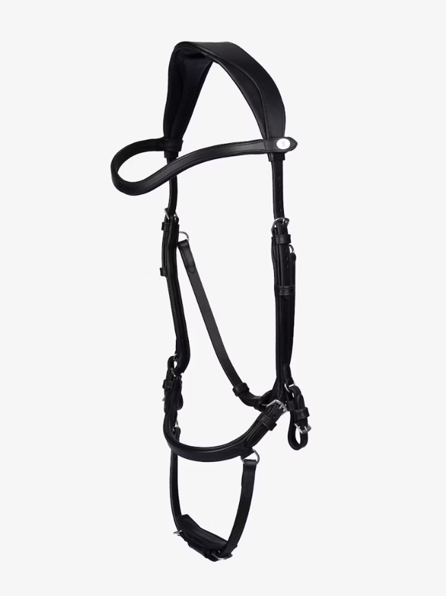 'King Edward' Bridle - Black