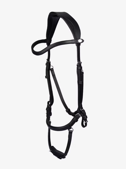'King Edward' Bridle - Black