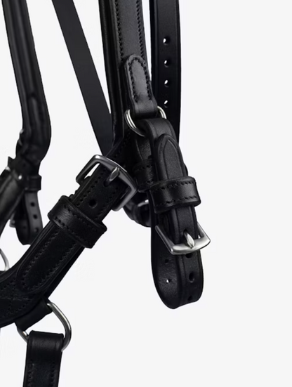 'King Edward' Bridle - Black