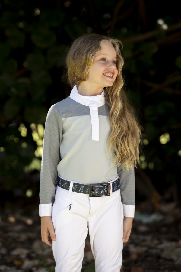 Manche longue enfant AirFlow Gris