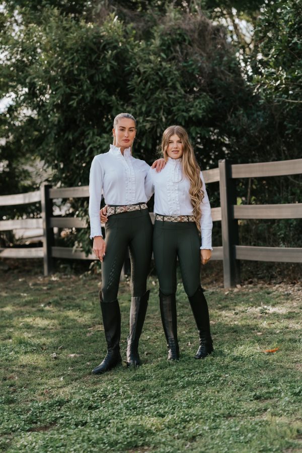 HH Children's Leggings - Olive green