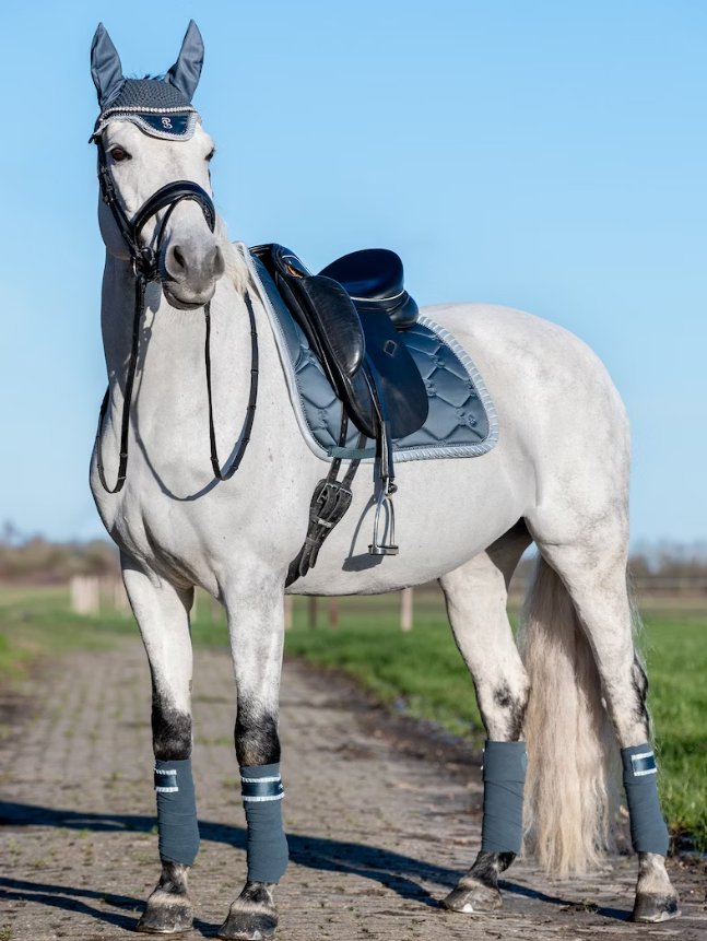Polos 'Ruffle Perle' - Storm Blue