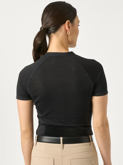 Manches courtes 'Selena' - Noir