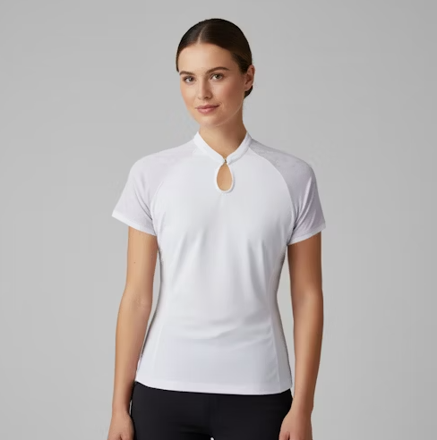 Manches courtes 'Selena' - Blanc