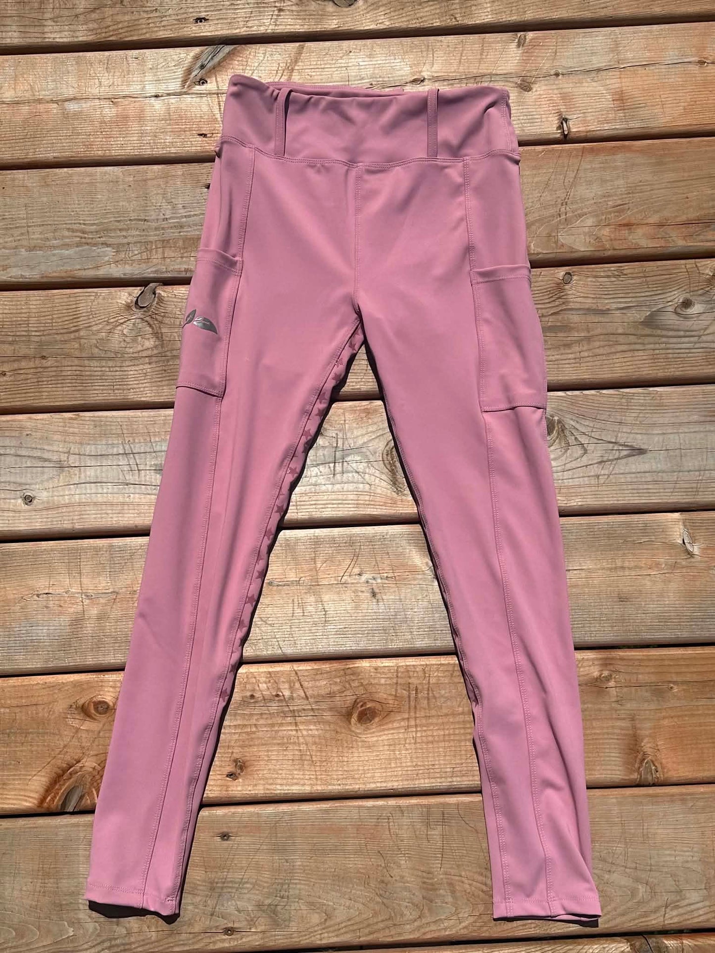 Legging Rose Enfant 'Pink Poney Club'