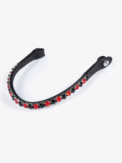 PS Browband 'Valentin' Red/Black