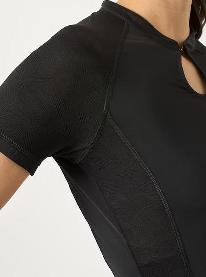 Manches courtes 'Selena' - Noir